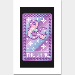 Dungeons and Dragons Tarot Card Pixel Art Posters and Art